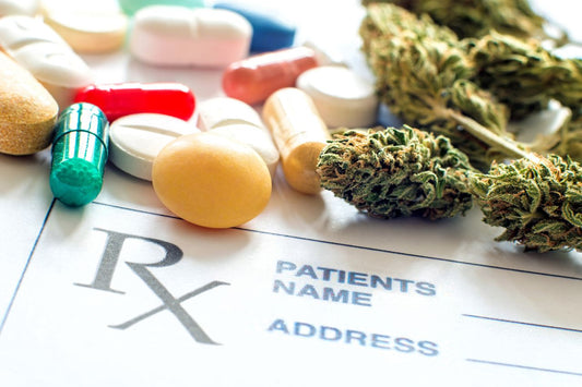 Tabletki na receptę i marihuana lecznicza