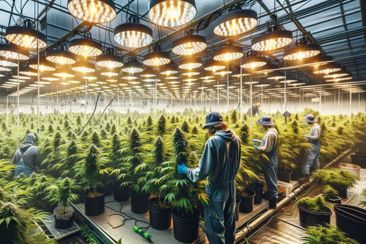Farma marihuany pod dachem