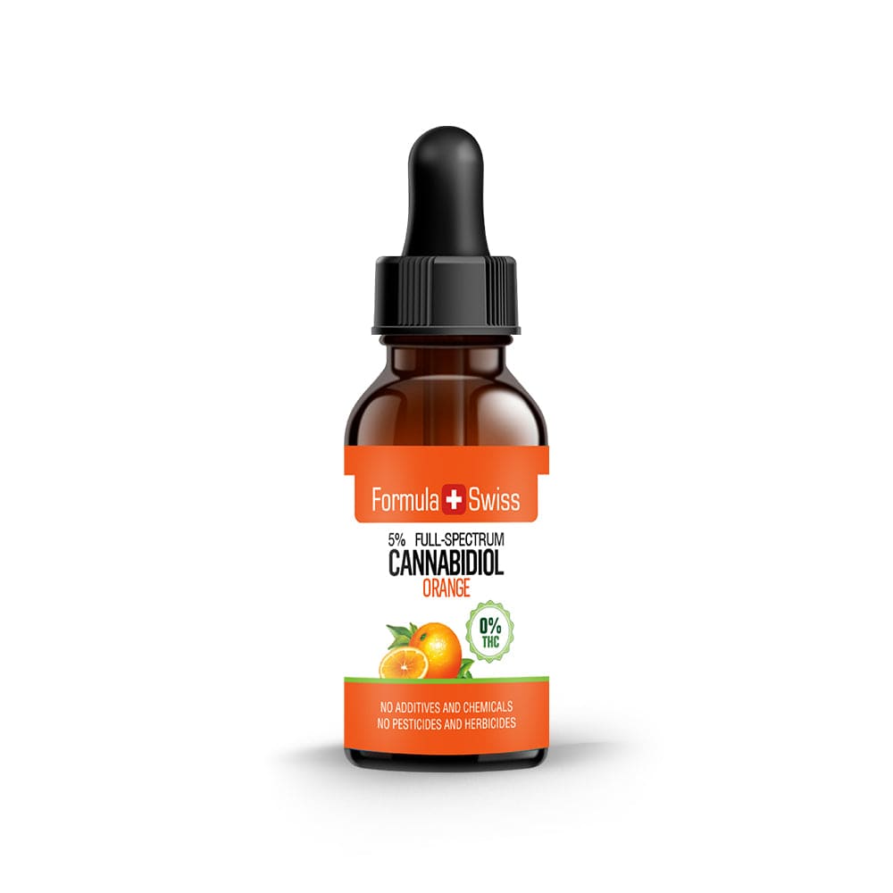 olejek CBD w olejku pomarańczowym 0.0% THC